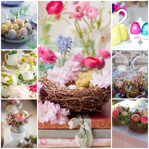 montage mariage decoration paques