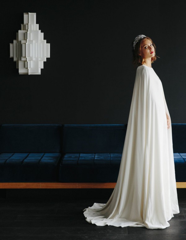 GRACEART Cape De Mariée Tüll Avec Capuche - Longue Traîne Pour Mariage Et Soirée